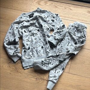 Little Bipsy Gray Kids Matching Set